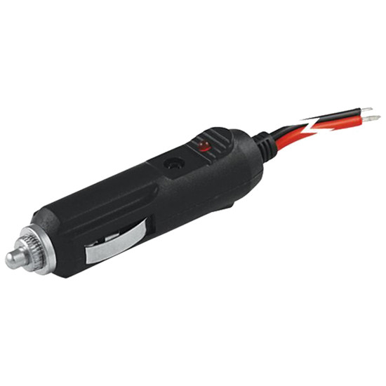 12V Inline CB Power Cable W/ 4 Inch Leads