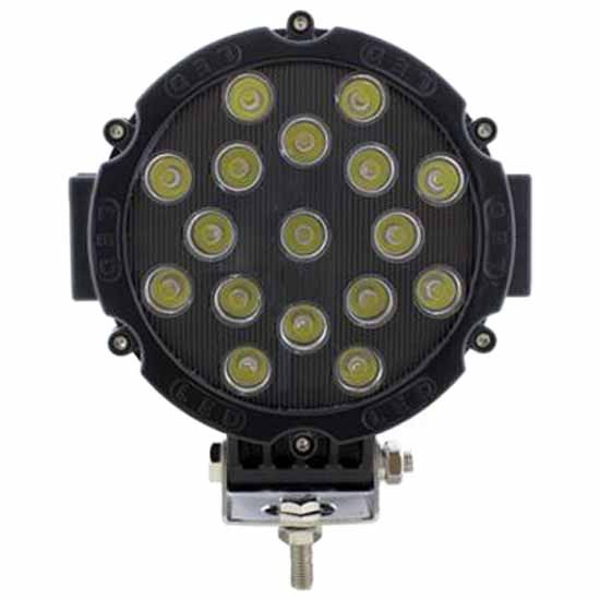 7 Inch Round 17 LED Off Road/ Spot Light W/ Aluminum Housing
