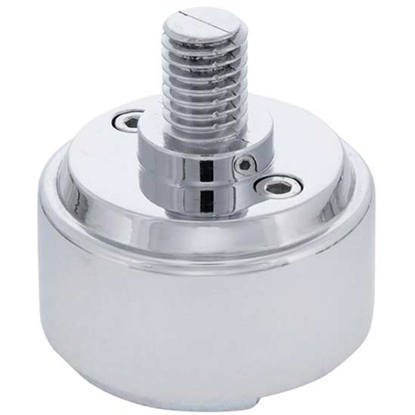 Chrome Thread On Shift Knob Mounting Adapter, 1/2 Inch-13 For Eaton Fuller 9/10 Speed Chrome Thread On Shift Knob Mounting Adapter, 1/2 Inch-13 For Eaton Fuller 9/10 Speed