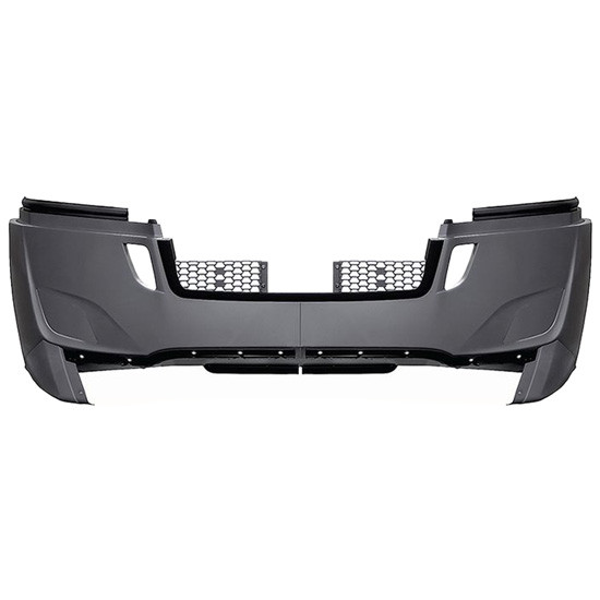 Gray Bumper Assembly Kith W/ Side Air Dams - Replaces A21-28979-044 For Freightliner Cascadia 116, 126