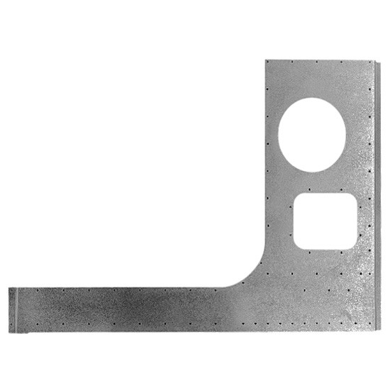 Aluminum Cab Side Skin, Passenger Side - Replaces 20-16809M003 For Peterbilt 357, 377, 378, 379, 385