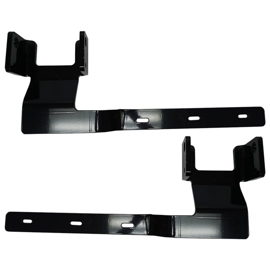 Low Air Leaf Powder Coated Steel Front Hidden Fender Bracket Kit For Peterbilt 2003-2005