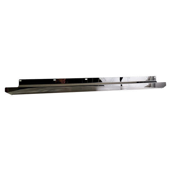 SS Extended Lower Grille Trim For Kenworth W900L W/ Gullwing Bumper