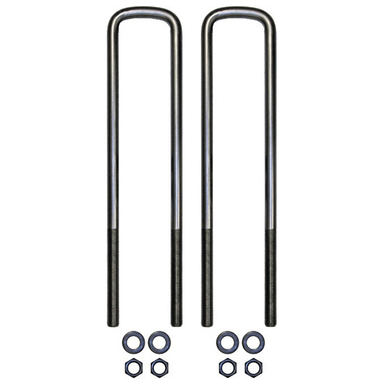 Semi Round U Bolt Kit- 3/4 X 3 X 18-3/8 Inch Replaces 15624750, 15643019, 1897594, 793298