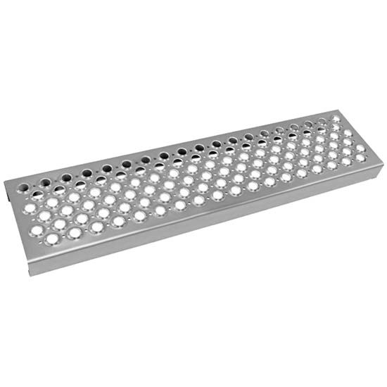 Aluminum Battery Box Lower Cover Step W/ Tread - 9.5 X 39.0 Inch For Kenworth T800, W900B Replaces K229-1209-2