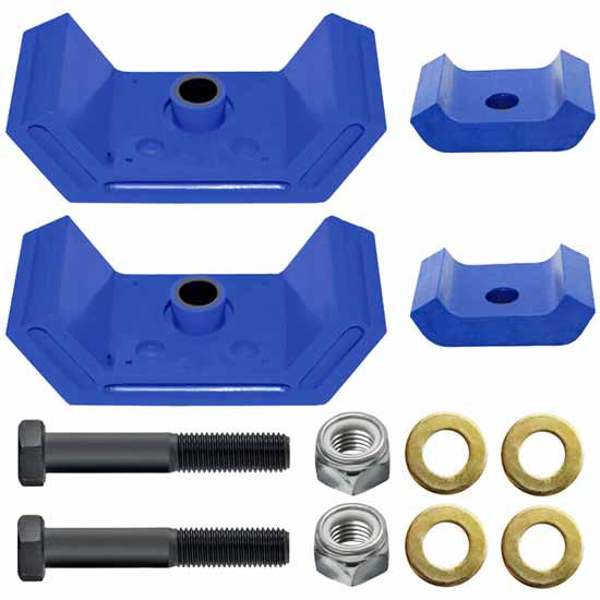 BESTfit Poly Motor Mount Kit Replaces 11760 For Kenworth C500, T2000, T600, T660, T800
