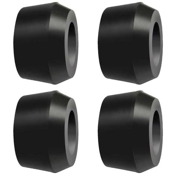BESTfit Bushing Kit W/ 4 Rubber Shackles & Shock Bushings For  EB2 Type Ends BESTfit Bushing Kit W/ 4 Rubber Shackles & Shock Bushings For  EB2 Type Ends