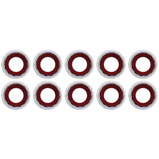 AC Stat Seal Gaskets No. 6 Red- 10 Pack For Freightliner Cascadia 113, 125
