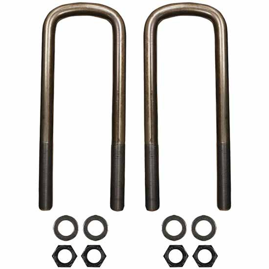 Semi Round U Bolt Kit 1-1/4 -12 X 5 X 17-1/2 Inch