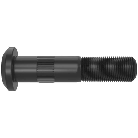 3.5 Inch Serrated Wheel Stud 3/4 In- 16 X 1.58 Inch Thread