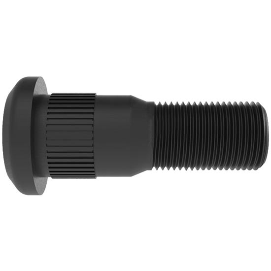 2.38 Inch Serrated Wheel Stud 3/4 In-16 Thread,1.17 Inch Knurl