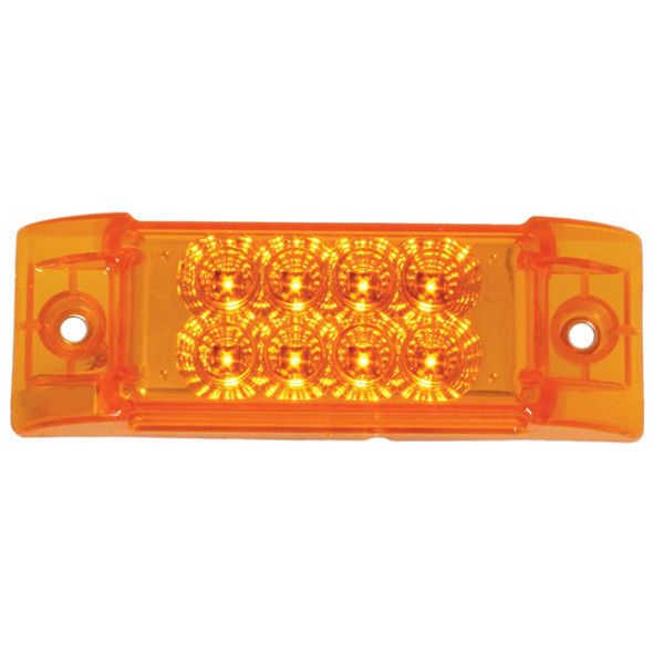 6 Inch 8 Diode Rectangle Spyder Marker LED Light 6 Inch 8 Diode Rectangle Spyder Marker LED Light