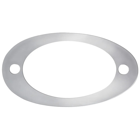Chrome Plastic Front Side Turn Light Signal Bezel For Freightliner Cascadia 113, 125