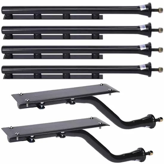 Merritt Full Fender Front/Center/Rear EZ-Mount Bracket Kit - Black Or Chrome