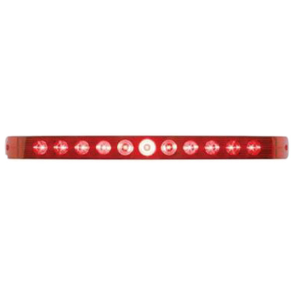 17 Inch 11 Diode Stop Tail Turn Light Bar - Red LED / Red Lens 17 Inch 11 Diode Stop Tail Turn Light Bar - Red LED / Red Lens