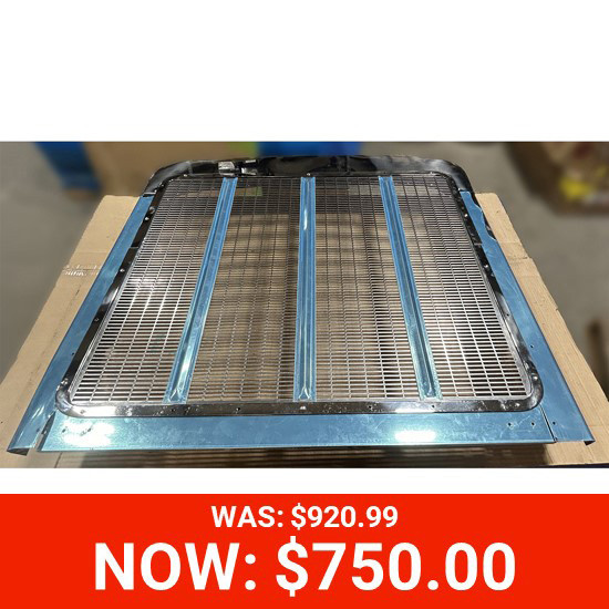 BLEMISHED:Stainless Steel Grille & Surround Assembly For Peterbilt 379 127 BBC