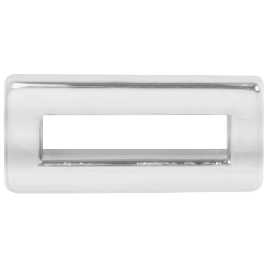 Chrome Plastic Switch Label Bezel For Peterbilt