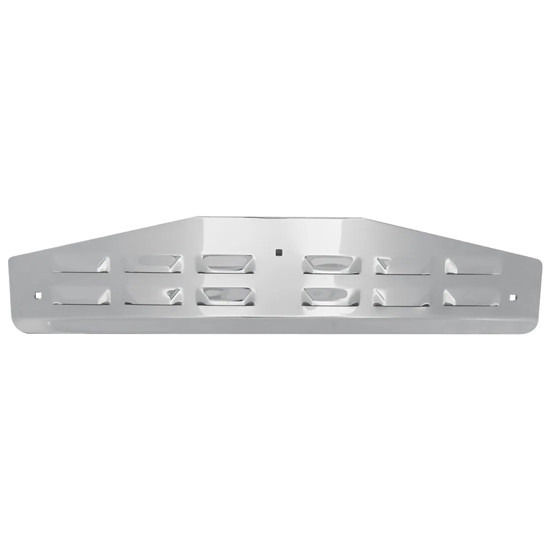 24 X 5 Inch Steel Louvered Bottom Mud Flap Plate