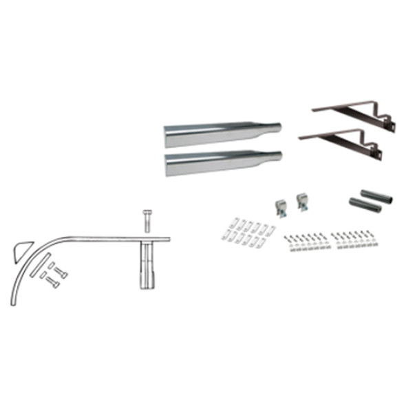 TPHD Mounting Kit For Titanium Mirror Black Half Fenders TPHD Mounting Kit For Titanium Mirror Black Half Fenders