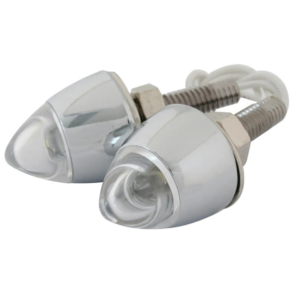 Bullet Fastener Lights - White LED / Clear Lens Bullet Fastener Lights - White LED / Clear Lens