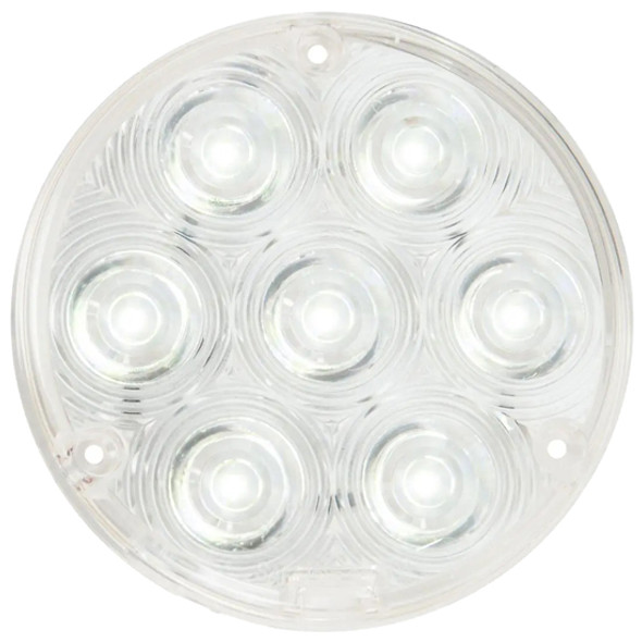 4 1/8 Inch Fleet Back up Light - White LED / Clear Lens 4 1/8 Inch Fleet Back up Light - White LED / Clear Lens