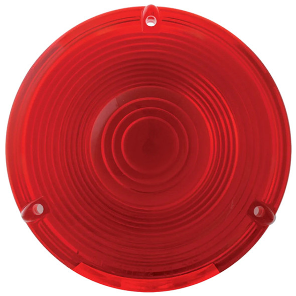 Red Plastic Lens For 4 Inch Combination Light Red Plastic Lens For 4 Inch Combination Light