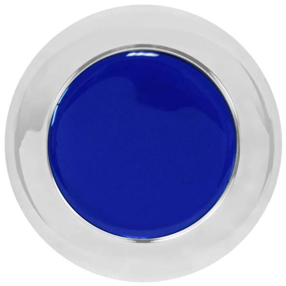 Chrome Aluminum Round Gear Shift Knob With Glossy Blank Sticker Chrome Aluminum Round Gear Shift Knob With Glossy Blank Sticker