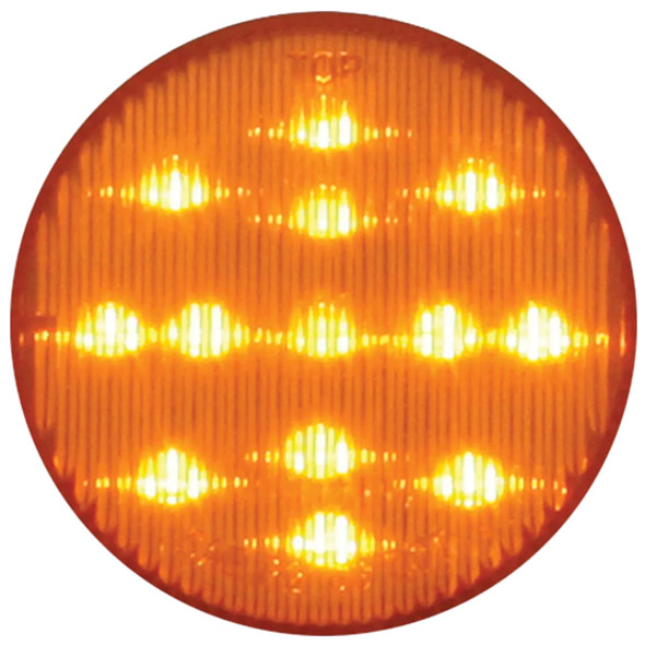 13 Diode 2.5 Inch Round Fleet Marker Light