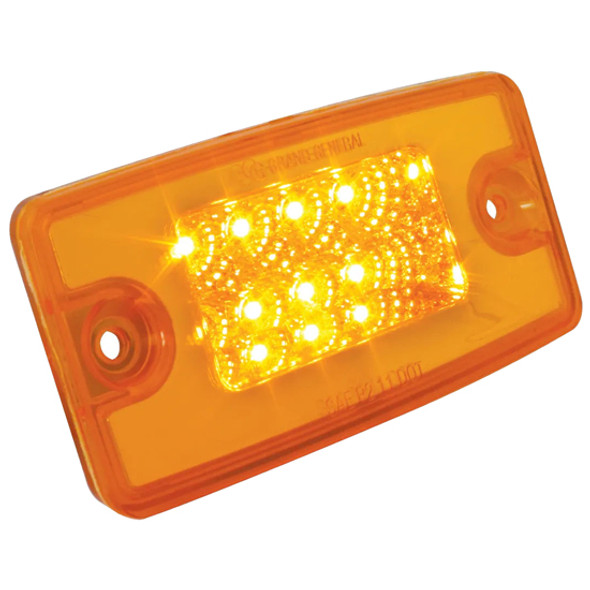 4 9/16 Inch 8 Diode Spyder LED Maker  Cab / Visor Light 4 9/16 Inch 8 Diode Spyder LED Maker  Cab / Visor Light