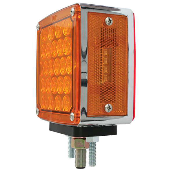 Square Double Face Pearl Pedestal Light Square Double Face Pearl Pedestal Light