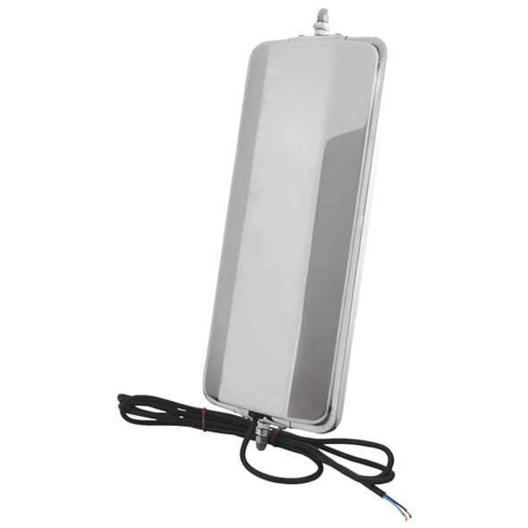 7 X 16 Inch Stainless Steel OEM Style West Coast Mirror 7 X 16 Inch Stainless Steel OEM Style West Coast Mirror