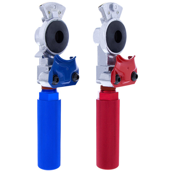 Gladhands With Red & Blue Extension Grips  - Pair Gladhands With Red & Blue Extension Grips  - Pair