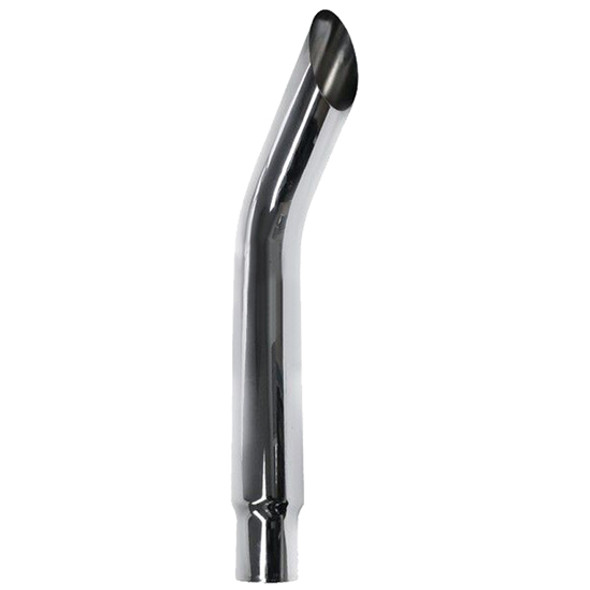 6 To 5 OD X 48 Inch Chrome Steel Bull Hauler Exhaust Stack 6 To 5 OD X 48 Inch Chrome Steel Bull Hauler Exhaust Stack