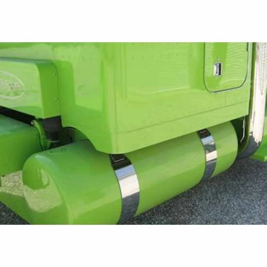 CSM Aluminum 9 X 63 Inch Full Wrap Sleeper Bar For Peterbilt 357, 365, 367, 378, 379, 384, 385, 386, 388, 389