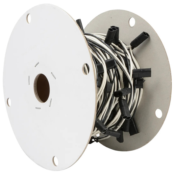 Continuous Double Female Bullet Light Plug Wire Harness W/ 24 Inch Spacing - Sold Per Plug Continuous Double Female Bullet Light Plug Wire Harness W/ 24 Inch Spacing - Sold Per Plug