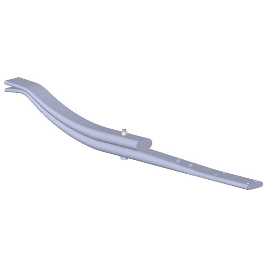 Rear 2 Leaf Trailer Spring - 25,000 Lbs. Capacity