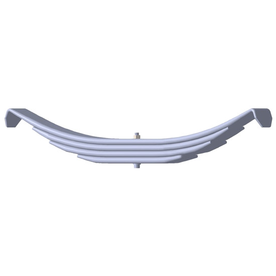 Rear 4 Leaf Trailer Spring - 14,000 lbs. Capacity