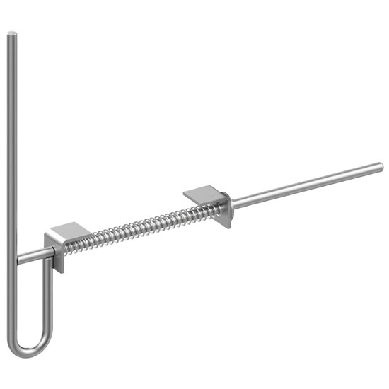 19.75 Inch Door Hold Back Assembly For Under Floor Or Trailer