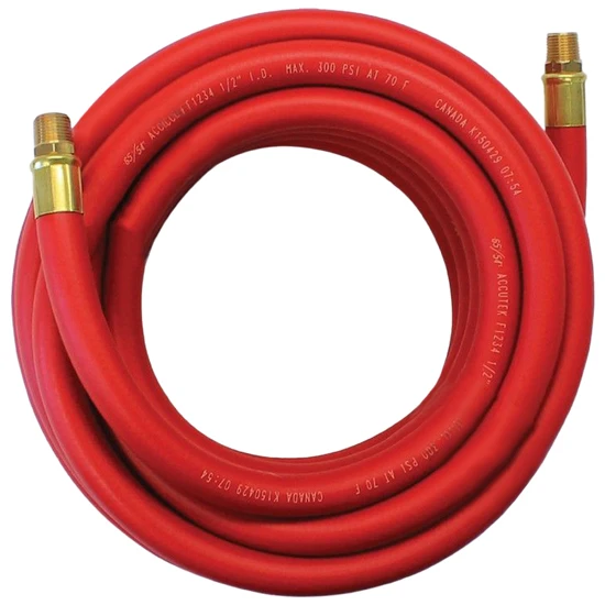 25 Ft Superflex Air Hose Assembly 300 PSI