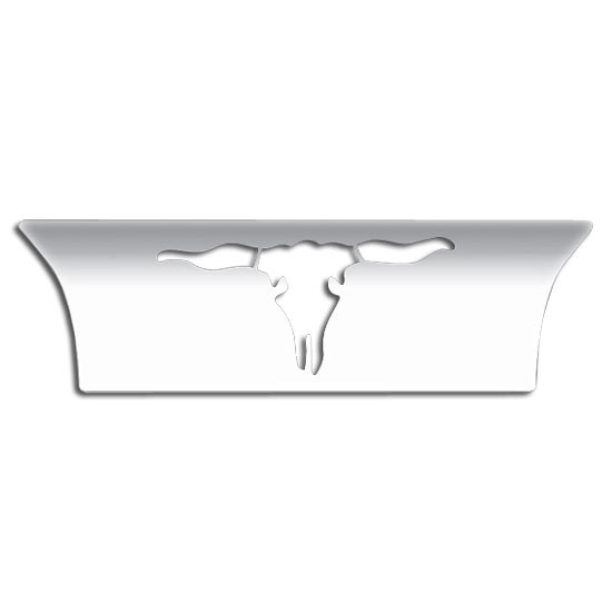 Stainless Steel Sleeper Wrap With Steer Head Cutout For Peterbilt Non-Ultracab