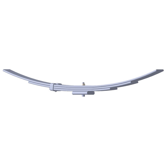 Rear 3 Leaf Helper Spring 3/PD - 1,210 lbs Capacity For Chevrolet GMC