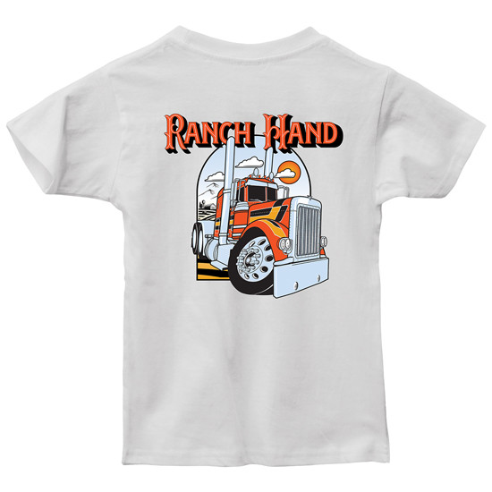MATS 2024 Kids Ranch Hand White T-Shirt