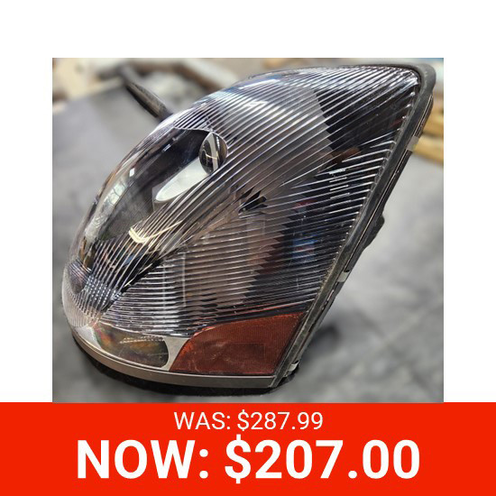 BLEMISHED: Headlight Assembly With Modified Design, Driver Side For Volvo VNL Gen II