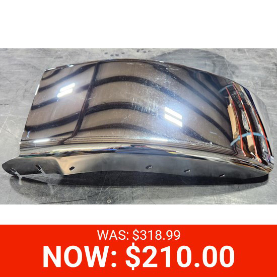 BLEMISHED: Chrome Bumper End For Freightliner M2 - Driver Side