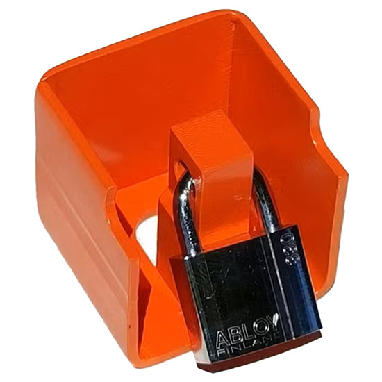 JackDawg Trailer Theft Prevention Device W/ Straight Shackle Padlock
