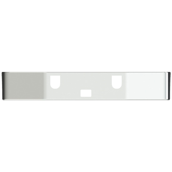 18 Inch SBA Chrome Bumper With Tow & Step Holes By Valley Chrome For Mack CH SBA 1988-1993