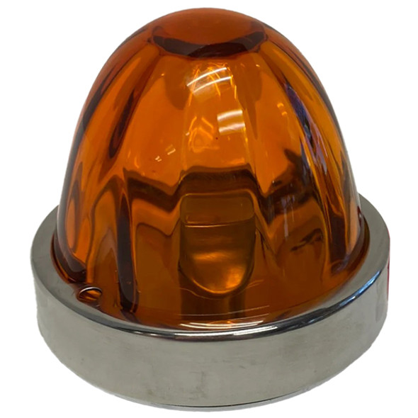 Sealed Amber Glass Watermelon 1156 Light Kit 1 Wire Sealed Amber Glass Watermelon 1156 Light Kit 1 Wire