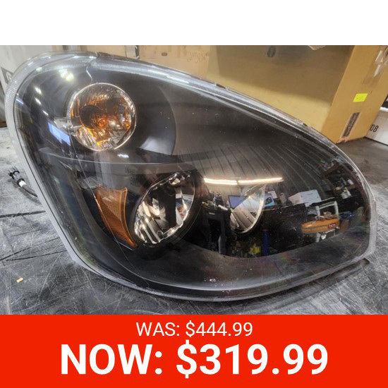 BLEMISHED: Blackout LED Dual Function Headlight For Freightliner Cascadia Passenger Side