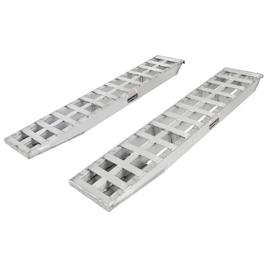 6 ft X 14 Inch Heavy Equipment Ramps Hook End, Sub Foot - 12, lbs Per Axle