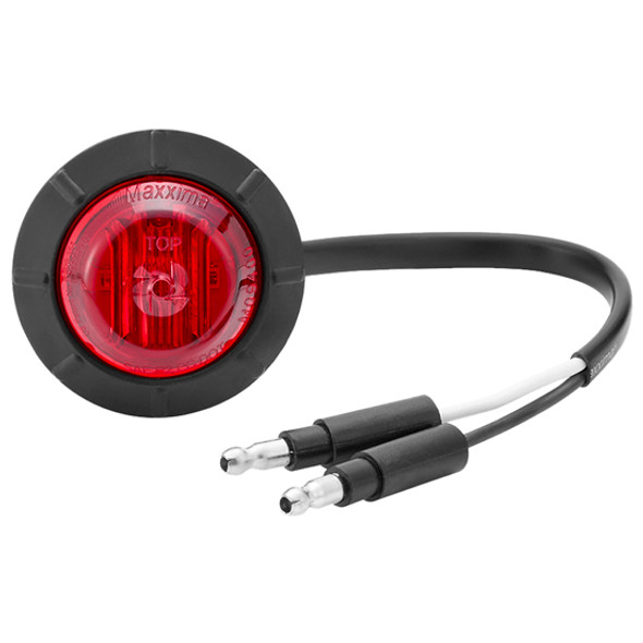 1.25 Inch 6 Diode Red Bulkhead Light Grommet Mount By Maxxima 1.25 Inch 6 Diode Red Bulkhead Light Grommet Mount By Maxxima